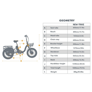 EUNORAU New-Trike 48v