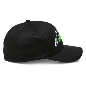 ALIPINESTARS ENTITLED HAT BLACK/GREEN