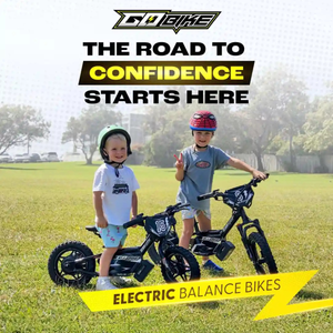 GoBike 12 Inch Ebike for Kids With Traning wheels – Perfect First Ride for Ages 2–5