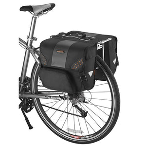 IBERA Pannier Bag - Side Mount Pair - Capacity (Pair) 28L - Size (Per Bag) L:32cm/W:15cm/D:30cm