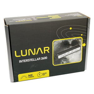 LUNAR Front Light - INTERSTELLAR 2600 - 2600 Lumens - Lightbar USB-C