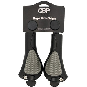 QBP Ergo Pro Lock On Grips - Black