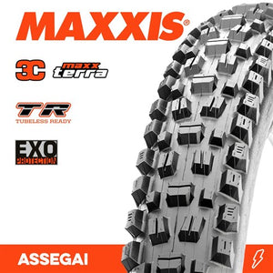 MAXXIS ASSEGAI 27.5 X 2.50 3C TERRA EXO TR FOLD 60TPI E-25