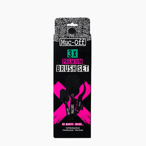 Muc-Off Cleaning Brush Detailed Set x3