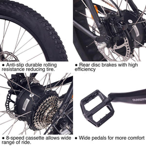 NCM Aspen Plus Fat Tyre E-Bike