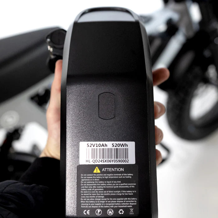 52V 10AH Additional Battery (all V2 models) - Fatboy