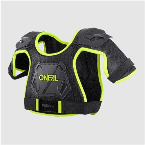 ONEAL PEEWEE BODY ARMOUR BLK/HI-VIZ YOUTH (XS/SM)