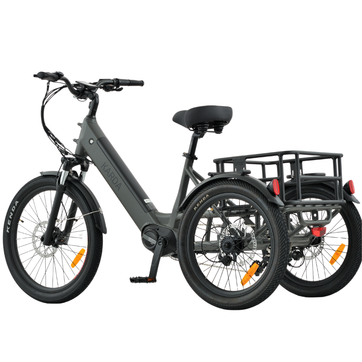 Komodo E-Trike 48V/15Ah Mid-Drive 250W