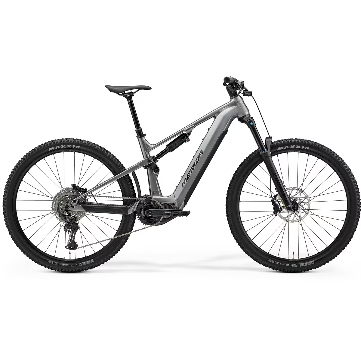 Merida eOne-Forty 400 Electric Trail Bike Gunmetal Grey/Black - 2026