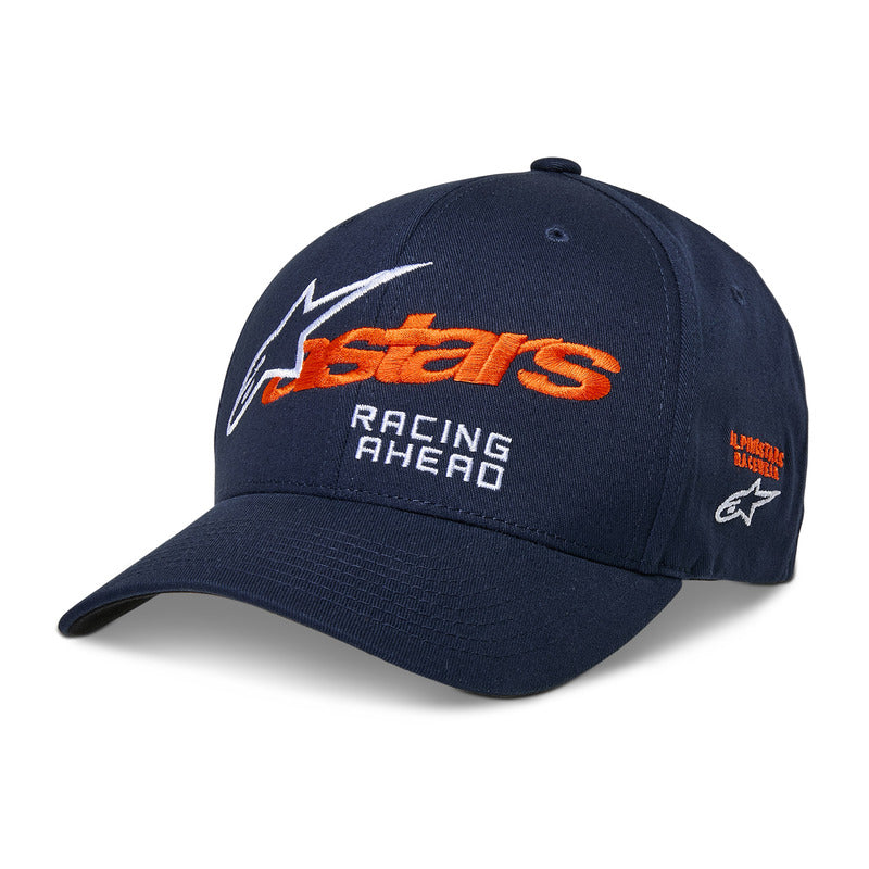 ALIPINESTARS ENTITLED HAT NAVY/ORANGE