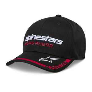 ALIPINESTARS INDENT HAT BLACK/RED