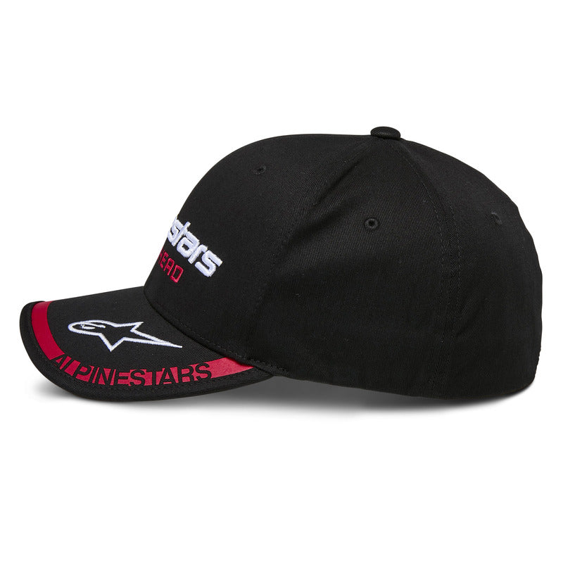 ALIPINESTARS INDENT HAT BLACK/RED