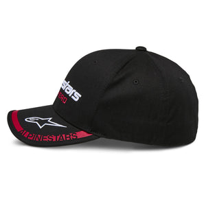 ALIPINESTARS INDENT HAT BLACK/RED