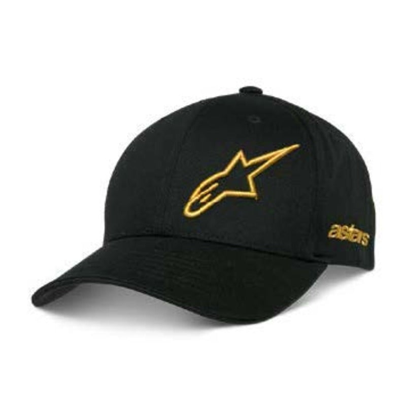 ALIPINESTARS SESSIONIZED HAT BLACK/GOLD