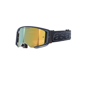 ALIPINESTARS (MX26) SUPERTECH VISTA GOGGLE | BLACK (1581) | MIRROR GOLD LENS