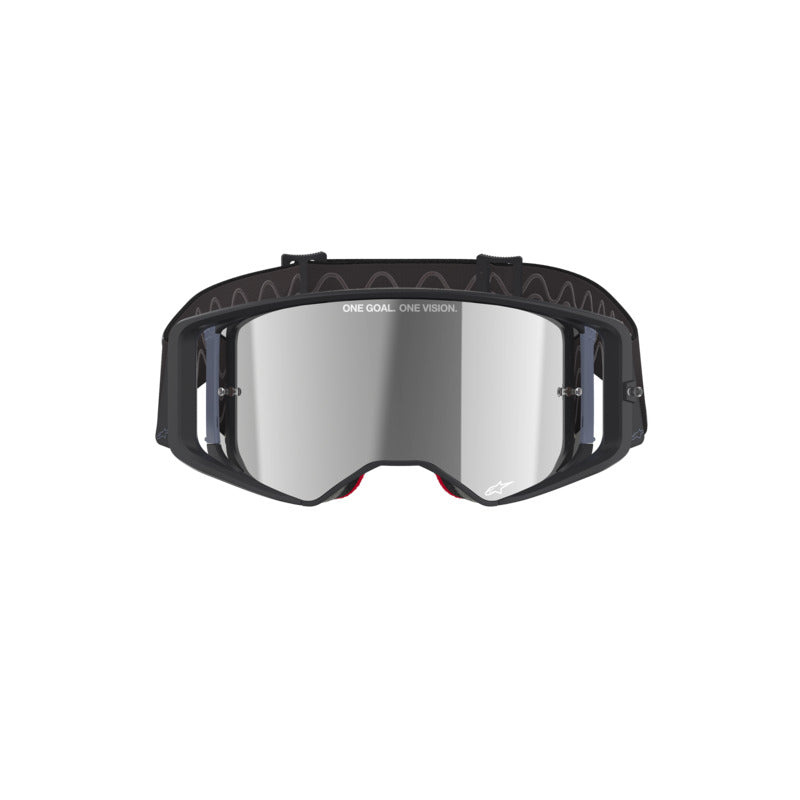 ALIPINESTARS SUPERTECH CORP GOGGLE | BLACK GREY (1513) | MIRROR SILVER LENS