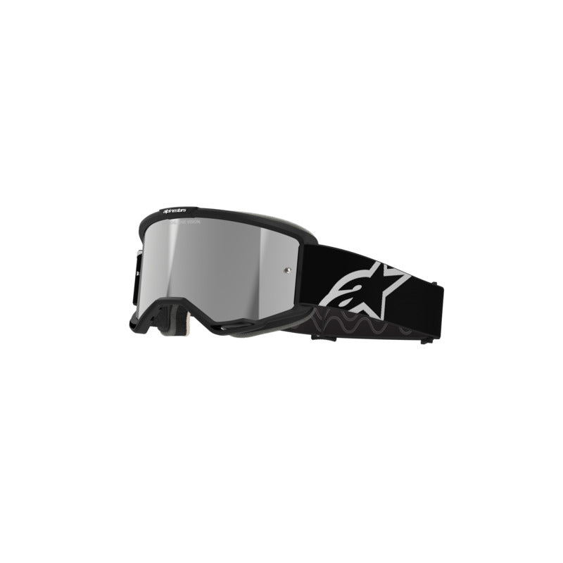 ALIPINESTARS VISION 5 CORP GOGGLE | BLACK (1456) | MIRROR SILVER LENS