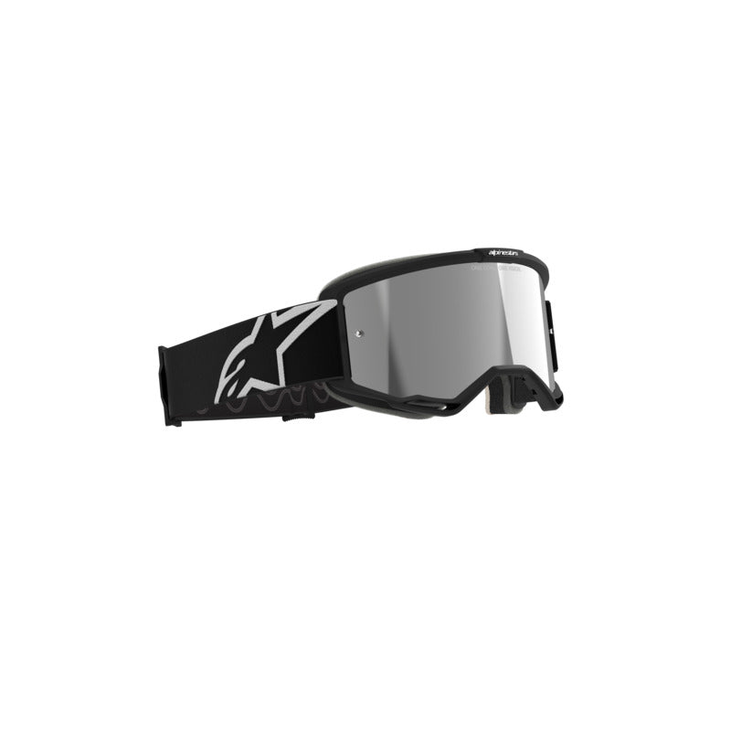 ALIPINESTARS VISION 5 CORP GOGGLE | BLACK (1456) | MIRROR SILVER LENS