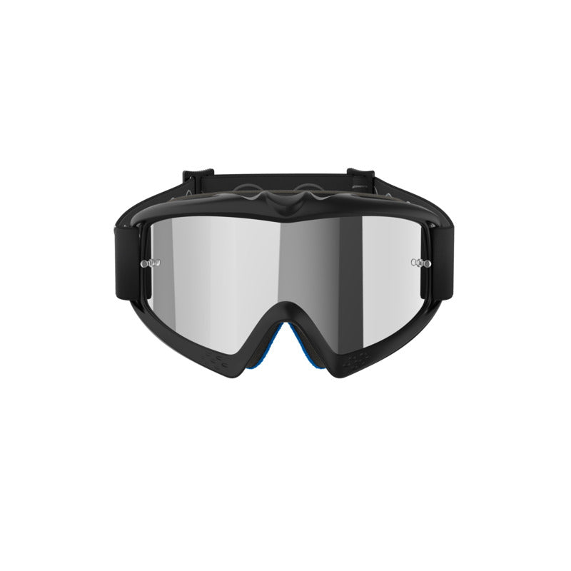 ALIPINESTARS VISION YOUTH CORP GOGGLE | BLACK (1456) | MIRROR SILVER LENS
