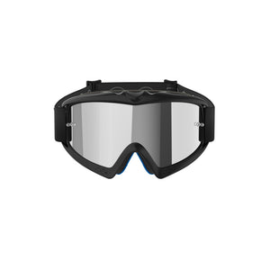 ALIPINESTARS VISION YOUTH CORP GOGGLE | BLACK (1456) | MIRROR SILVER LENS