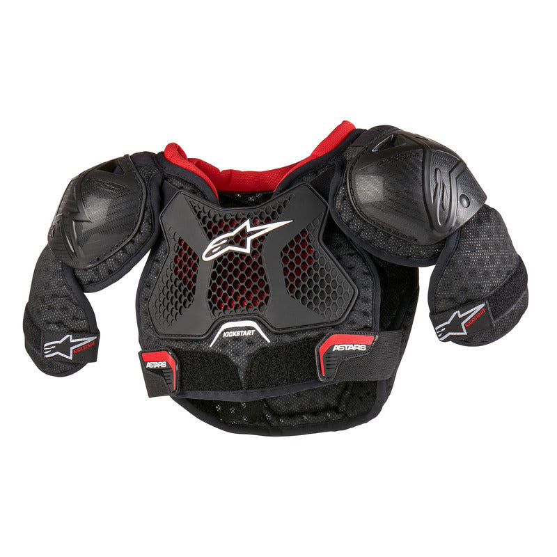 ALIPINESTARS BIONIC ACTION KICKSTART CHEST | BLACK RED (0013) / 4-6