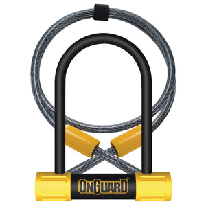 OG U-LOCK & CABLE | BULLDOG | U-LOCK 13mm X 9cm X 14cm | CABLE 10mm X 120cm