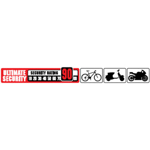 OG CHAIN & LOCK | MASTIFF | D-LOCK 14mm X 5.5cm X 5.5cm | CHAIN 10mm X 130cm