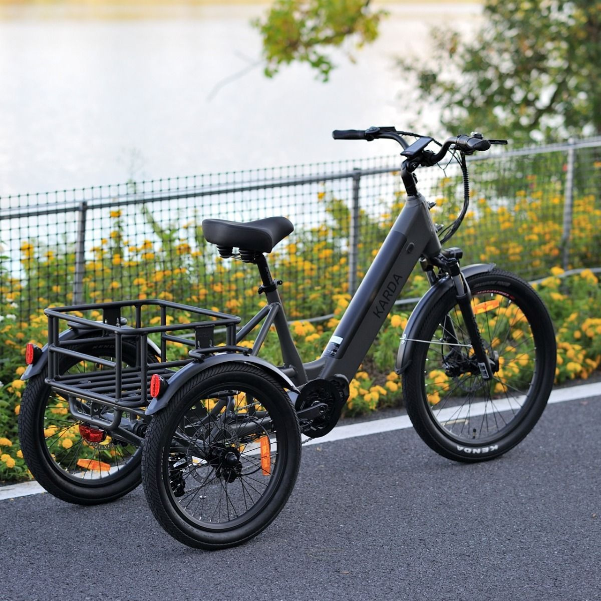 Komodo E-Trike 48V/15Ah Mid-Drive 250W