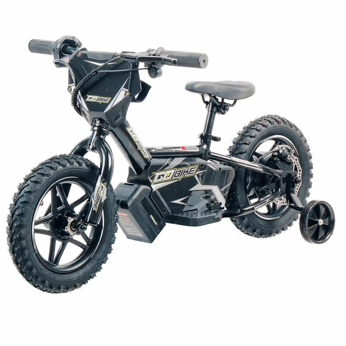 GoBike 12 Inch Ebike for Kids With Traning wheels – Perfect First Ride for Ages 2–5