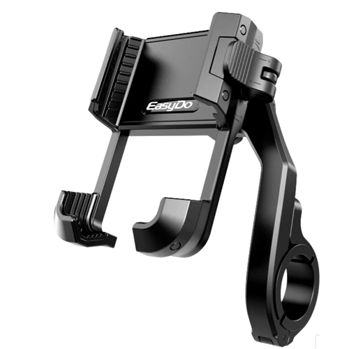 EasyDo Aluminium Anti-Shake Universal Phone Holder - Handlebar Mounted