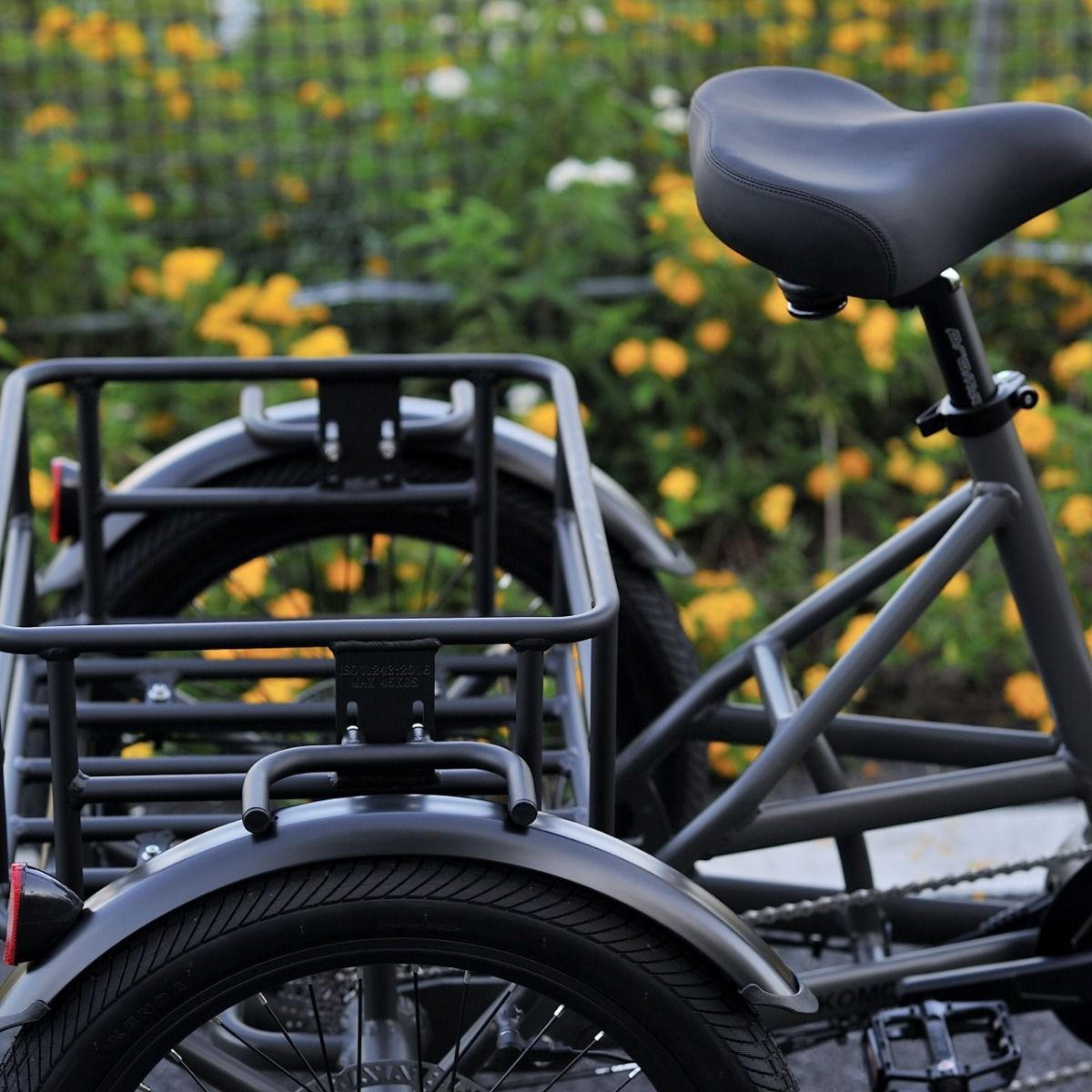 komodo 3 wheel bicycle Komodo E-Trike 48V/15Ah Mid-Drive 250W