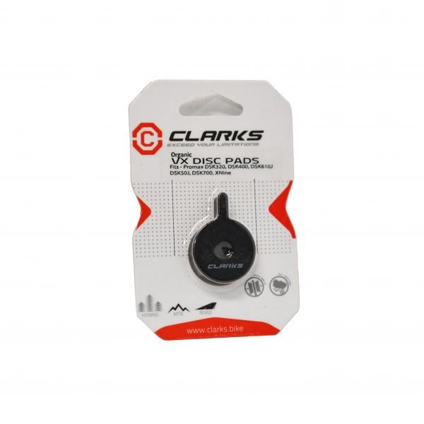 Clarks organic VX Brake disc pads
