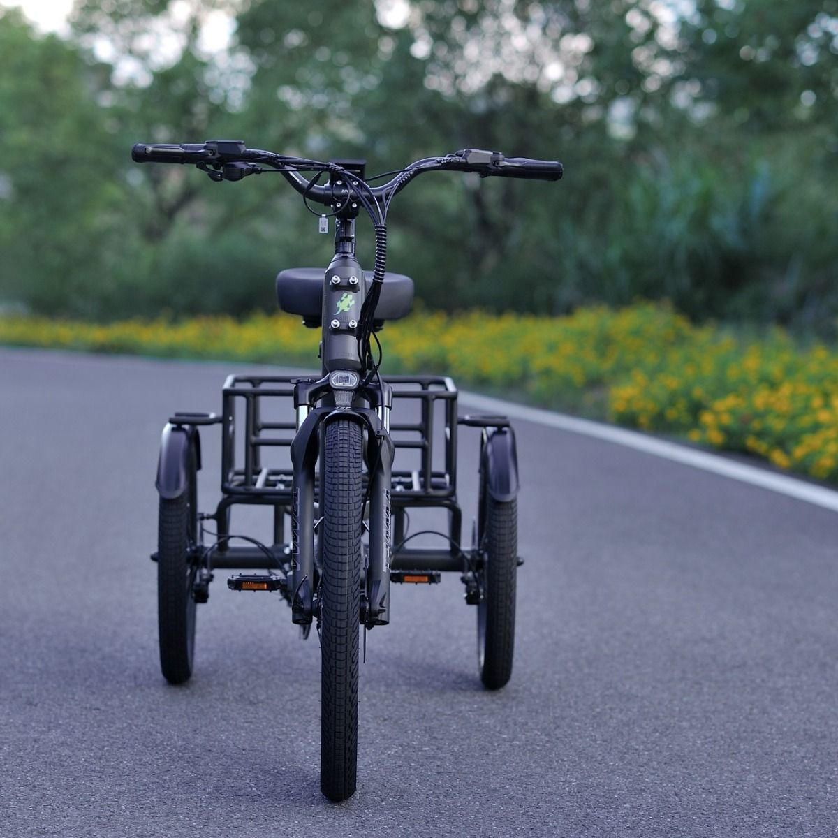 komodo 3 wheel bicycle Komodo E-Trike 48V/15Ah Mid-Drive 250W