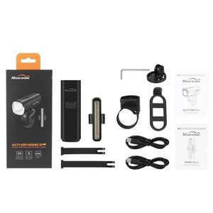 MAGICSHINE Light Set - Allty 600V2 & SeeMee 30V2 Combo - USB-C - IPX6