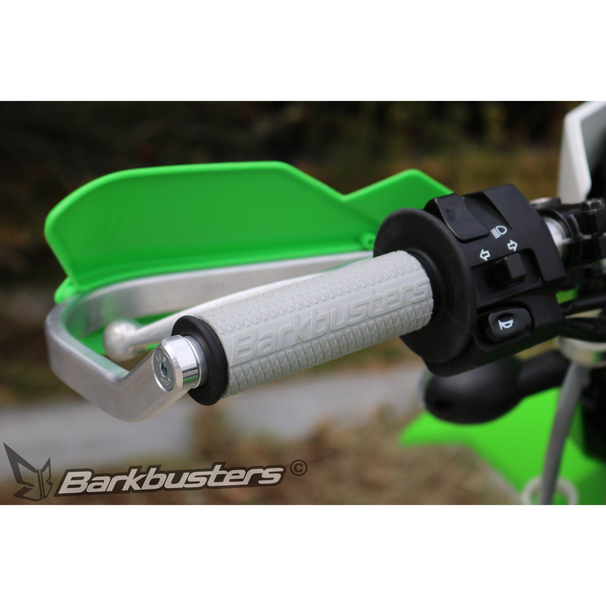 GRIPS BARKBUSTERS 120mm OPEN GREY BLACK