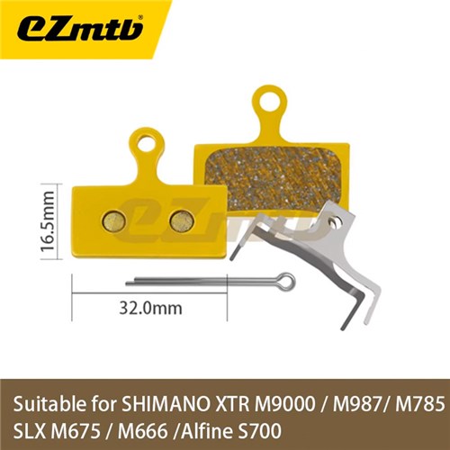 EZMTB Metallic Brake Pads SHIMANO M8100