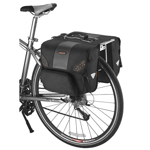 IBERA Pannier Bag - Side Mount Pair - Capacity (Pair) 28L - Size (Per Bag) L:32cm/W:15cm/D:30cm