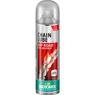 Motorex Chain Lube - Off Road (Red) Spray - 500ml