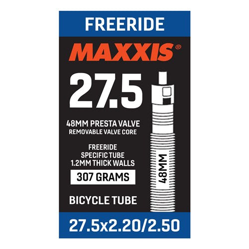 MAXXIS Tube - FREERIDE - 27.5X2.2/2.5 - Removable Presta 48mm