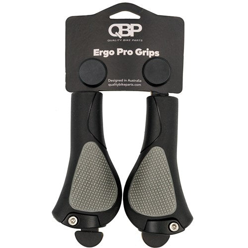 QBP Ergo Pro Lock On Grips - Black