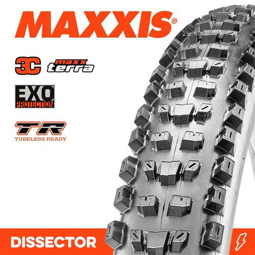 MAXXIS DISSECTOR 29 X 2.40 WT 3C TERRA EXO TR FOLD 60TPI
