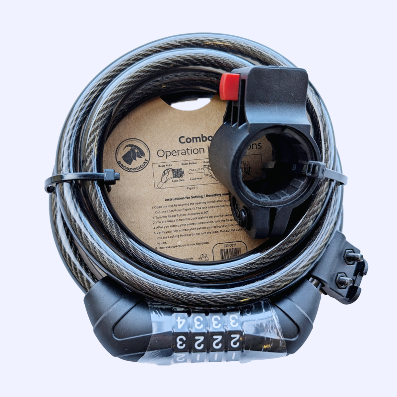 Combo Lock 12mm x 180cm