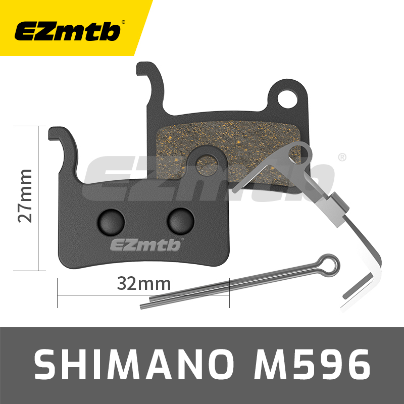 EZMTB - Semi-metal Pads - Shimano M596