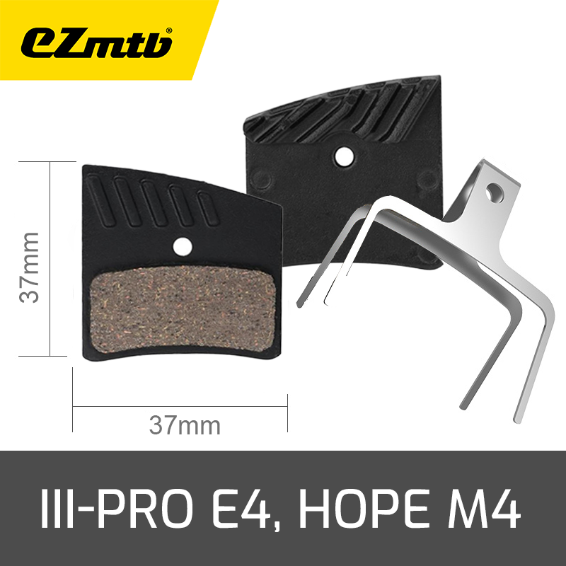 EZMTB - Semi-Metal Brake Pads - E4, Hope M4, Shim M755