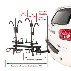 Hollywood Sport Rider-SE 4 Bike Platform Rack - Hitch Mount - HR1400