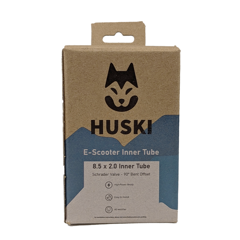 Electric Scooter Tube 8.5x2 90* offset Valve ( Huski )