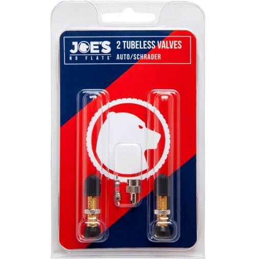 JOE&#39;S SCHRADER TUBELESS VALVES