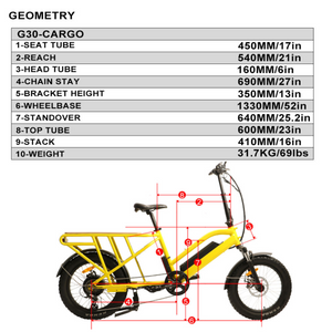 G30 Fat Tyre Cargo E-Bike