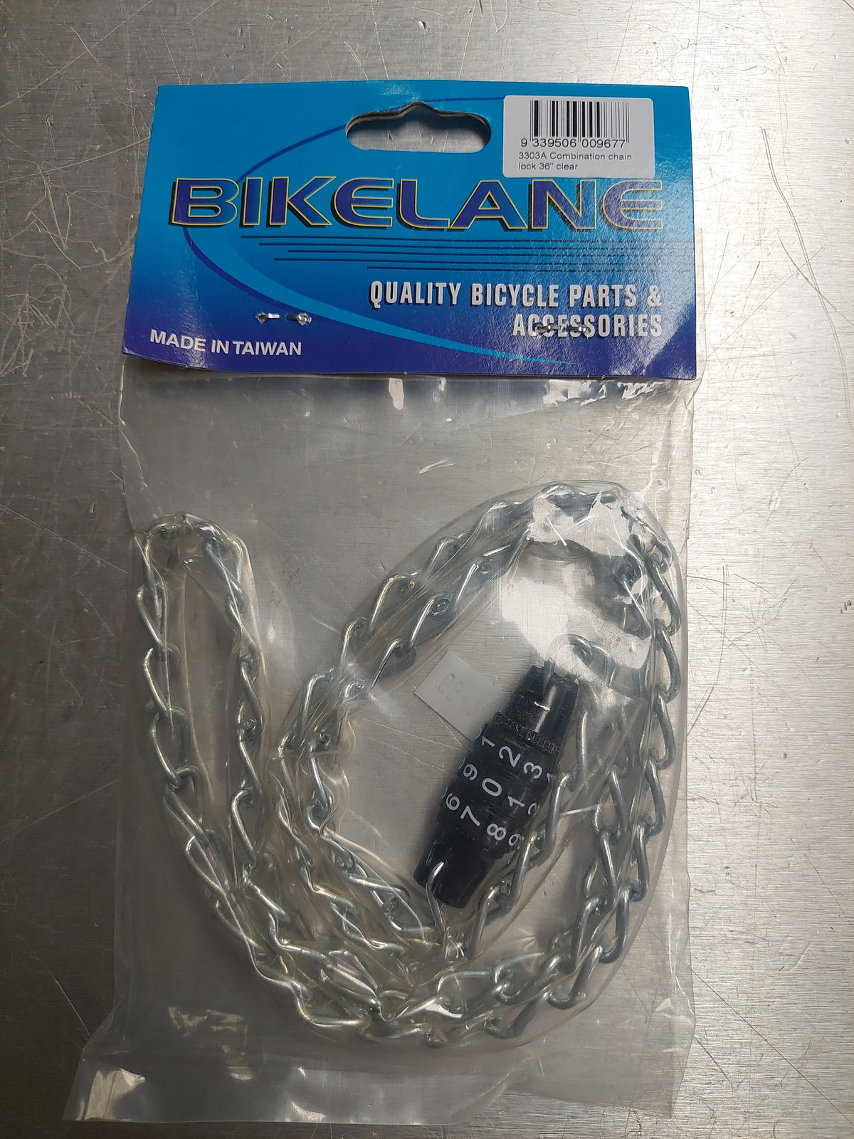 3303A Bikelane Combination chain lock
