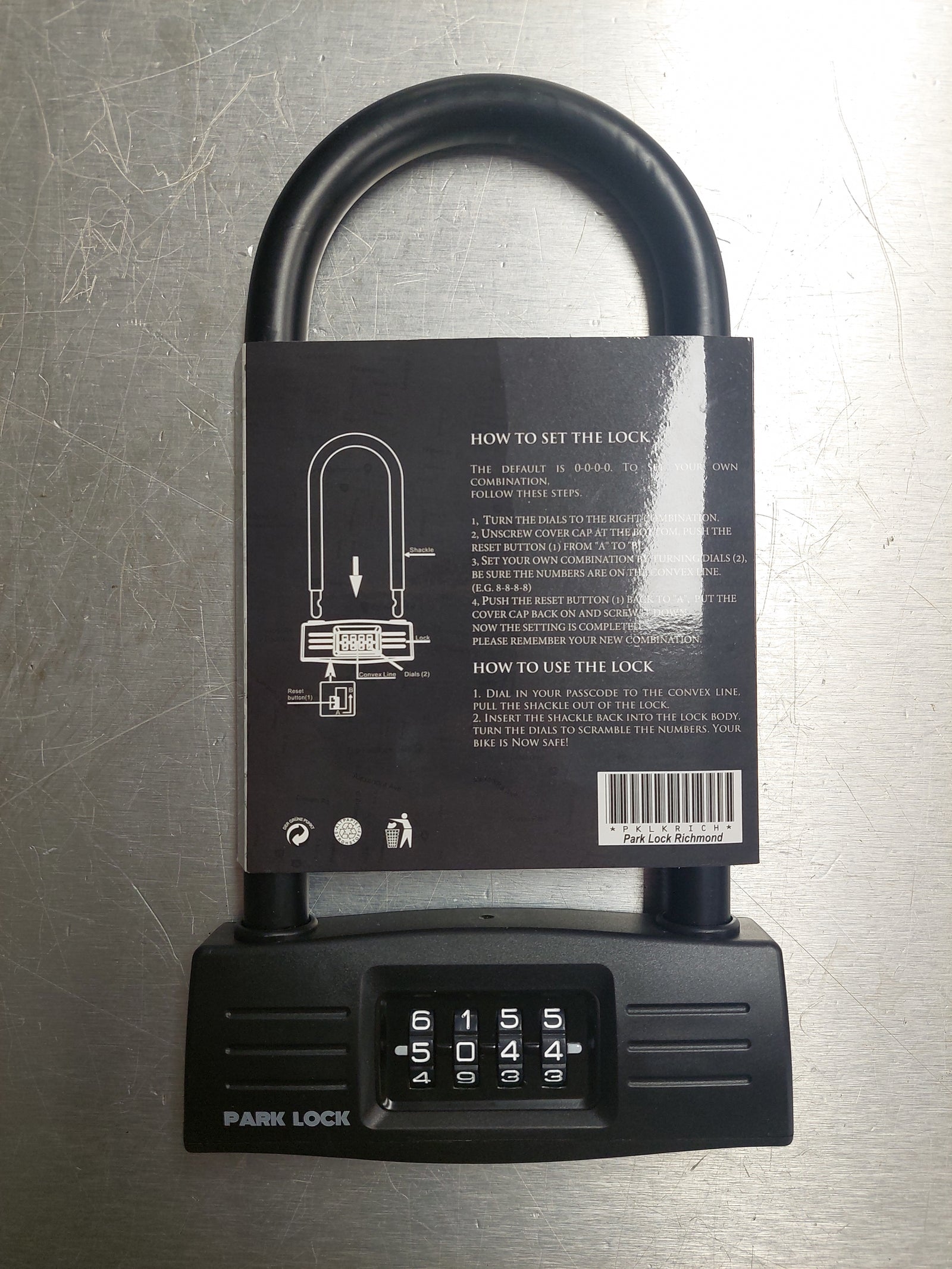 Park lock combination